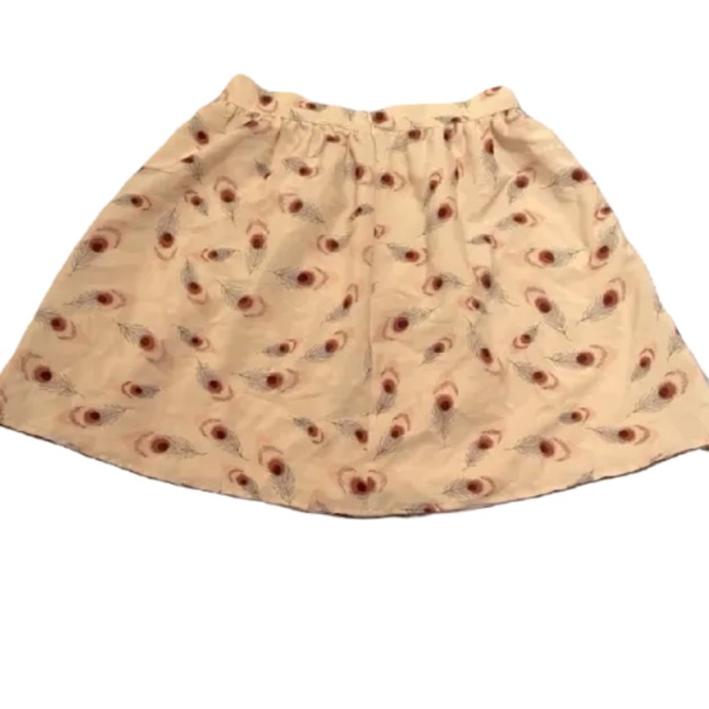 F21 | Feather Print Skirt